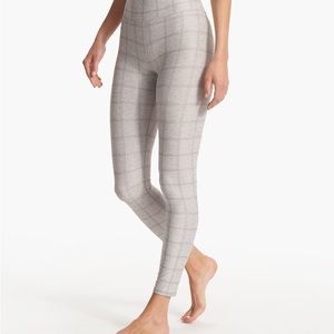 Vuori Clean Elevation Legging- Clay Heather Windowpane